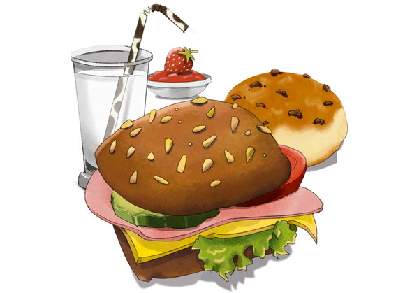 Frühstück für die Schule