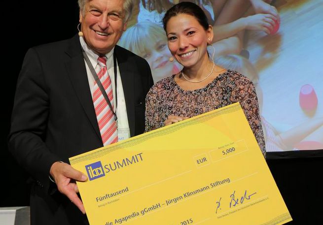 iba summit 2015 Preisverleihung auf der Bühne