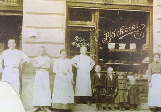 Bäckerei Ziegler in München - 1900