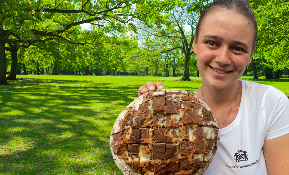 Rezept - Bergkäse-Basilikum-Brot - Deutsche Innungsbäcker