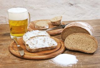 Bier und Schmalzbrot