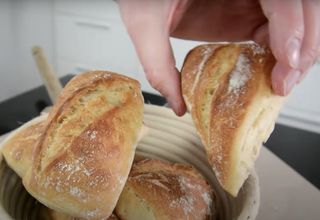 Über-Nacht-Frühstücksbrötchen