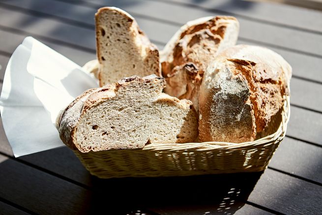 Brot im Korb