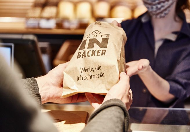 Verkauf in der Bäckerei Lünstedt