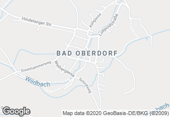 Karte mit Standort von Bäckerei Holzheu