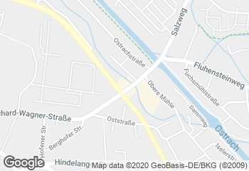 Karte mit Standort von Bäckerei Wirthensohn GmbH