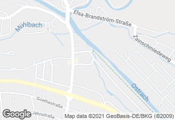 Karte mit Standort von Der Bäcker Mayer Rewe Sonthofen