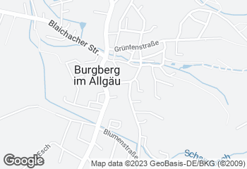Karte mit Standort von Bäckerei Albinger