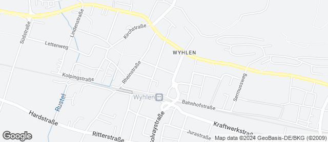 Karte mit Standort von Bäckerei Kunzelmann