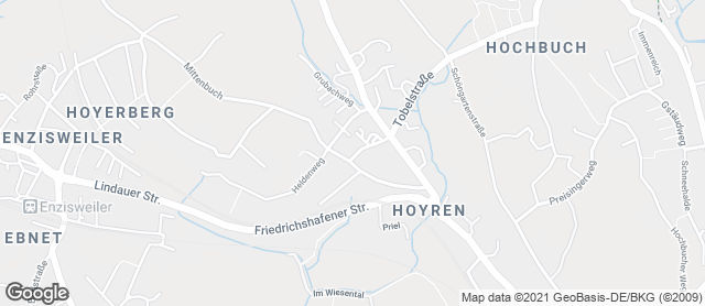 Karte mit Standort von Der Bäcker Mayer Hoyren