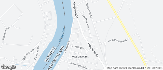Karte mit Standort von Bäckerei Pfeiffer