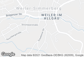 Karte mit Standort von Meisterbäckerei Wucherer Inh. Markus Keller