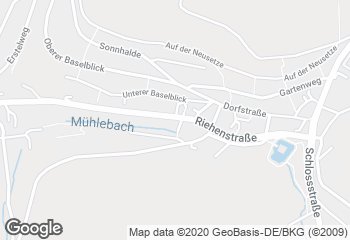 Karte mit Standort von Bäckerei-Konditorei Kunzelmann OhG