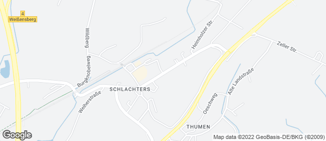 Karte mit Standort von Der Bäcker Mayer Schlachters