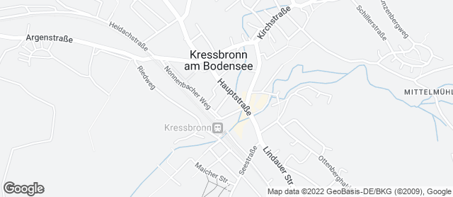 Karte mit Standort von Bäckerei-Konditorei Ulmer