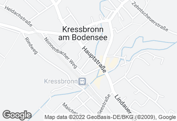Karte mit Standort von Bäckerei-Konditorei Ulmer