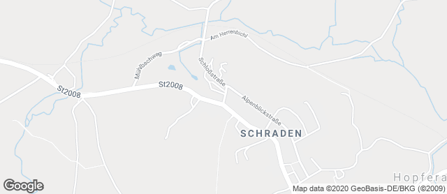 Karte mit Standort von Bäckerei Brunner GmbH