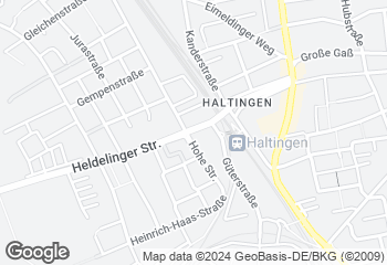 Karte mit Standort von Bäckerei Heitzmann GmbH & Co. KG