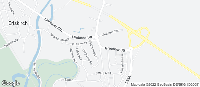 Karte mit Standort von Bäckerei Zeh