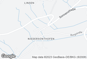 Karte mit Standort von Bäckerei May OHG