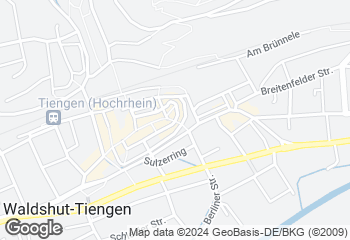Karte mit Standort von Bäckerei Preiser