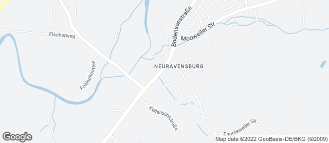 Karte mit Standort von Fidelisbäck Neuravensburg