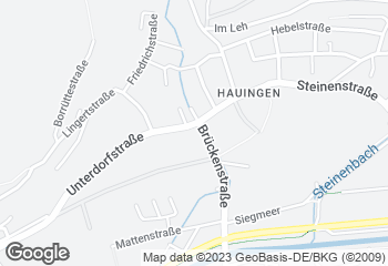 Karte mit Standort von Bäckerei Heitzmann GmbH & Co. KG