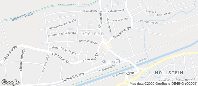 Karte mit Standort von Bäckerei Heitzmann GmbH & Co. KG