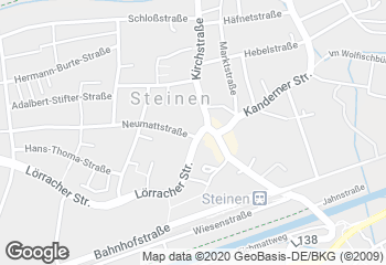Karte mit Standort von Bäckerei Heitzmann GmbH & Co. KG