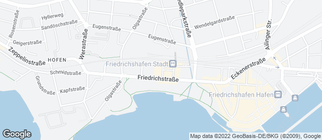 Karte mit Standort von Webers Backstube & Caféhaus GmbH