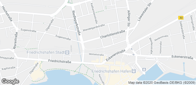 Karte mit Standort von Backstube Kloos