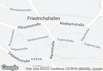 Karte mit Standort von Bäckerei-Konditorei Ulmer