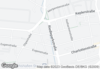 Karte mit Standort von Backstube Kloos