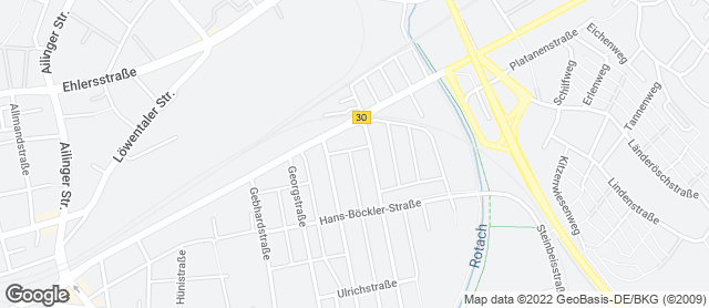 Karte mit Standort von Webers „alte“ Backstube