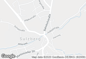 Karte mit Standort von Bäckerei Fischer