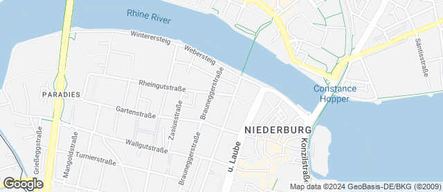 Karte mit Standort von Bäckerei Nestel