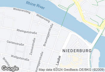 Karte mit Standort von Bäckerei Nestel