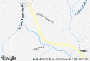 Karte mit Standort von Backstube Wünsche GmbH