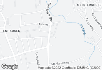 Karte mit Standort von Bäckerei-Konditorei Ulmer