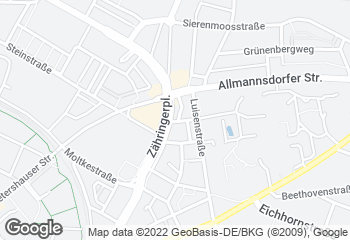 Karte mit Standort von Meisterbäckerei Schneckenburger