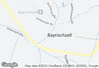 Karte mit Standort von Bäcker Butz