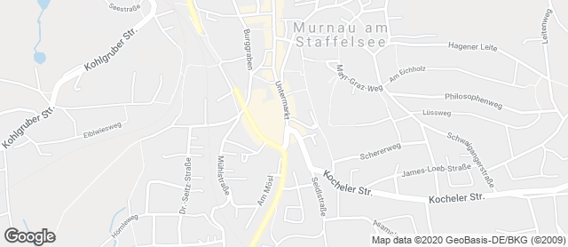 Karte mit Standort von Ihle - Edeka Murnau II