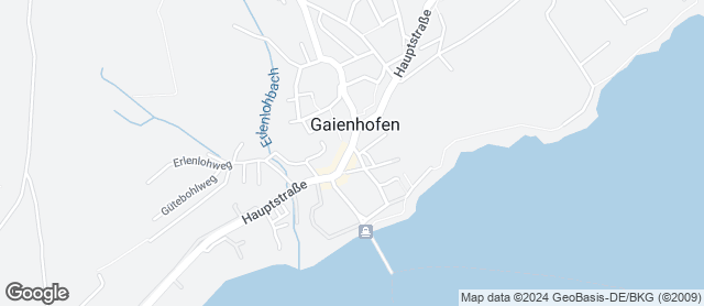 Karte mit Standort von Leins Bäckerei