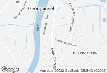 Karte mit Standort von Der Bäcker Mayer Einkehrstube St. Mang