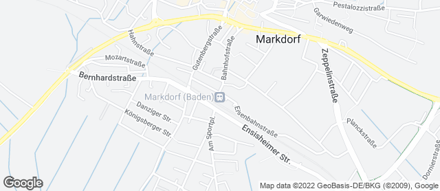Karte mit Standort von Landbäckerei Baader