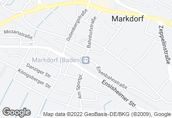 Karte mit Standort von Landbäckerei Baader