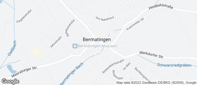 Karte mit Standort von Bäckerei Wehr