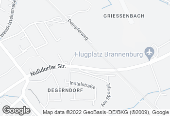 Karte mit Standort von Bäckerei Konditorei Café Willy Bauer KG