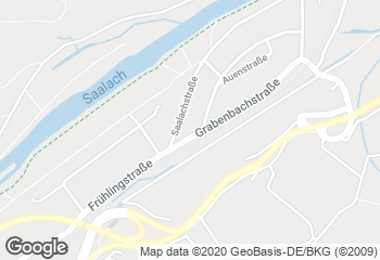 Karte mit Standort von Bäckerei Meier