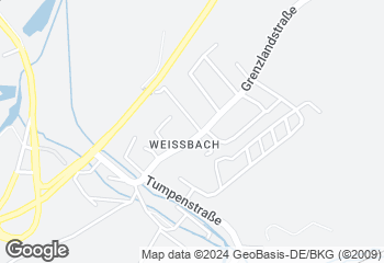 Karte mit Standort von Bäckerei Stefan Neumeier R´hall/Marzoll-Weißbach